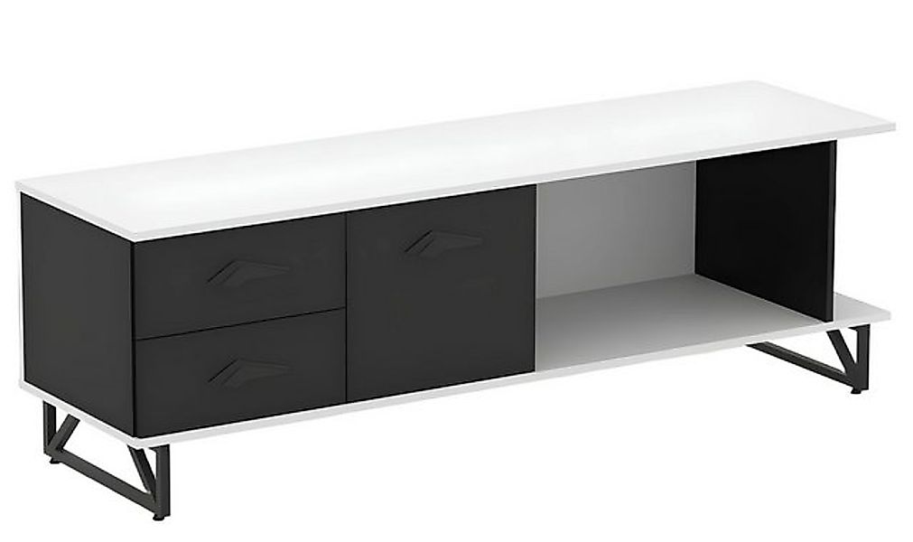 Xlmoebel TV-Schrank Arbeitszimmermöbel mit Schubladen für die Lagerung - Si günstig online kaufen