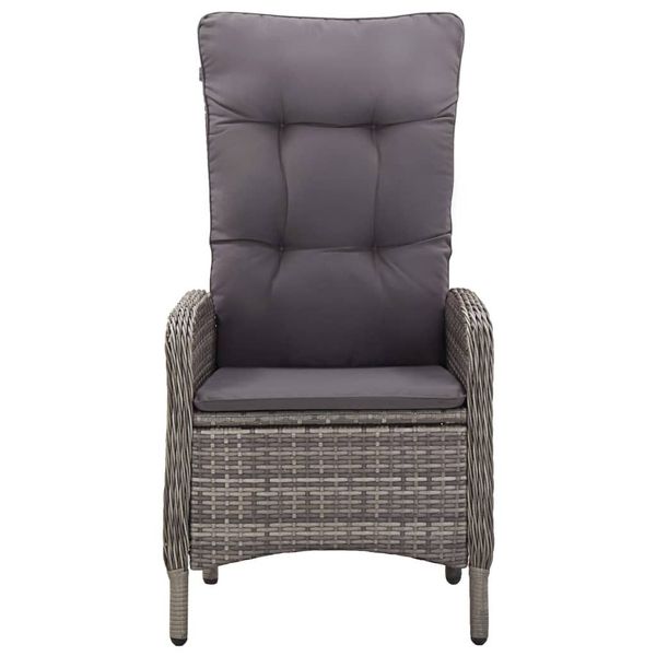 vidaXL Garten-Essgruppe 11-tlg. Garten-Essgruppe Poly Rattan günstig online kaufen