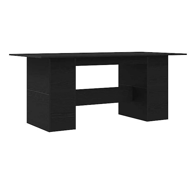 vidaXL Esstisch Esstisch Schwarze Eiche 180x90x76 cm Holzwerkstoff (1-St) günstig online kaufen