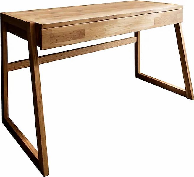 Home affaire Laptoptisch »Dura«, aus Massivholz, mit Soft-Close Funktion de günstig online kaufen