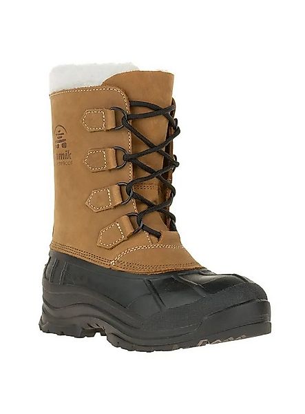 Kamik Alborg (Nubukleder, wasserdicht) hellbraun Herren Winterstiefel günstig online kaufen