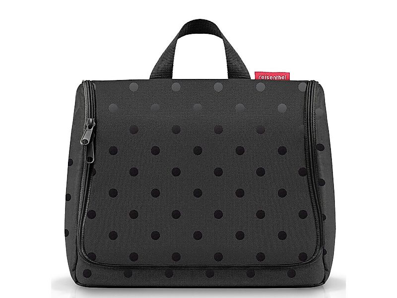 REISENTHEL® Einkaufsshopper toiletbag XL glossy dots black günstig online kaufen