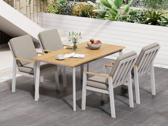 MeXo Gartenlounge-Set, (Gartenmöbel Set für 4 günstig online kaufen
