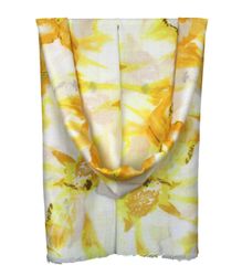 ZEBRO Modeschal Sommerschal mit großen Blüten günstig online kaufen