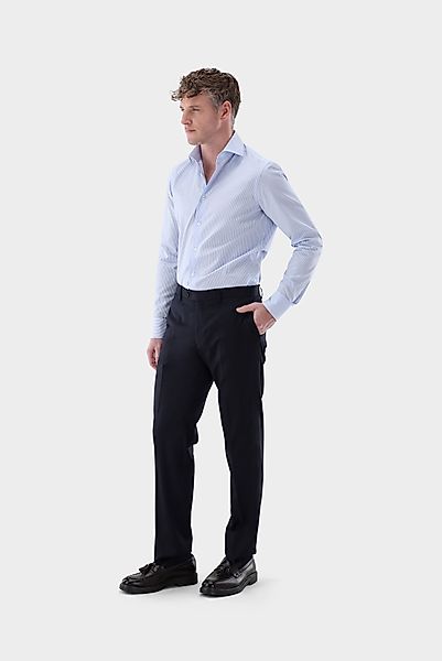 Bügelfreies Popeline Hemd Slim Fit günstig online kaufen