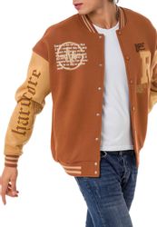 RedBridge Collegejacke Retro-Look – Letterprint, Kontrastärmel, günstig online kaufen