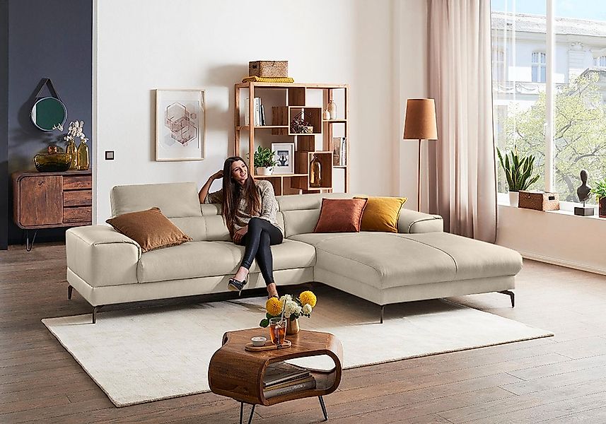 W.SCHILLIG Ecksofa »Piedroo, Designsofa mit tollem Sitzkomfort, elegant und günstig online kaufen