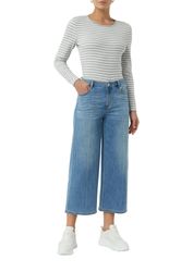 comma casual identity Langarmshirt gestreift, figurbetont, günstig online kaufen