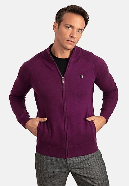 Jacey Quinn Cardigan Textured Zip Cardigan günstig online kaufen