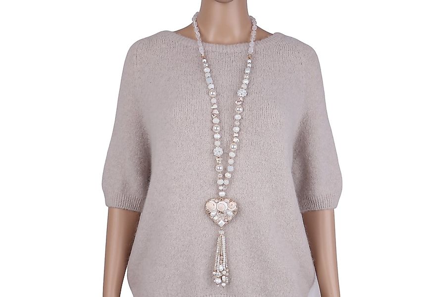 MIRROSI Lange Kette Damen Halskette mit elegantem Anhänger günstig online kaufen