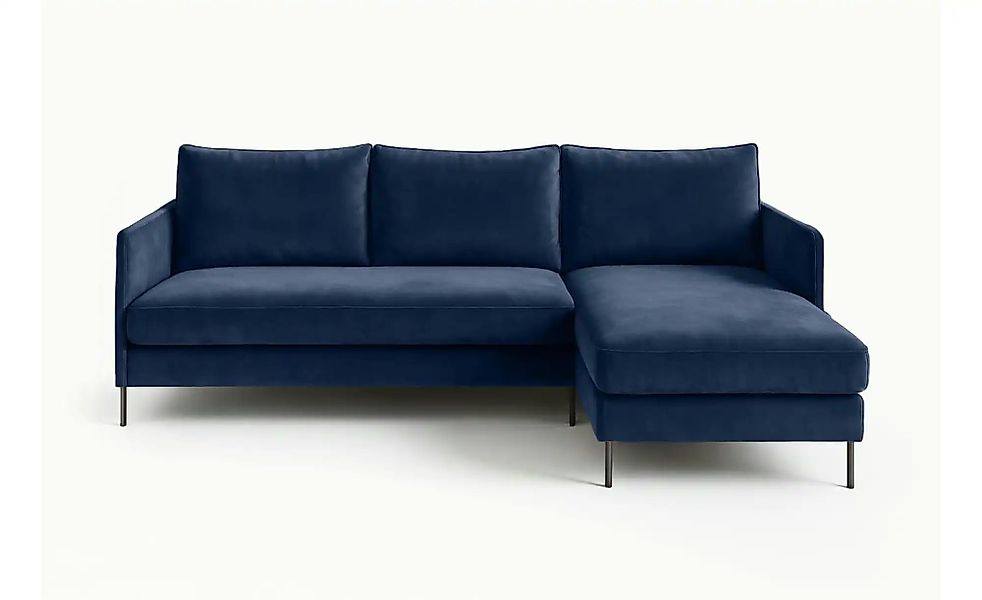 Ecksofa  Bellis ¦ blau ¦ Maße (cm): B: 216 H: 95 Polstermöbel > Sofas > Eck günstig online kaufen
