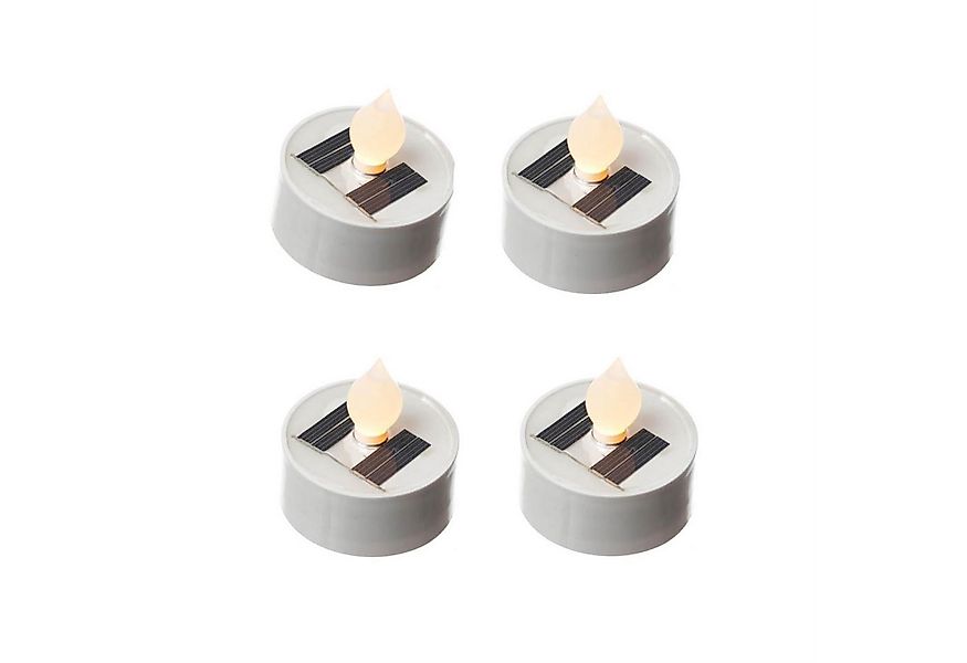 MARELIDA LED-Kerze LED Solar Teelichter Garten Outdoor Solar Kerze Solarleu günstig online kaufen