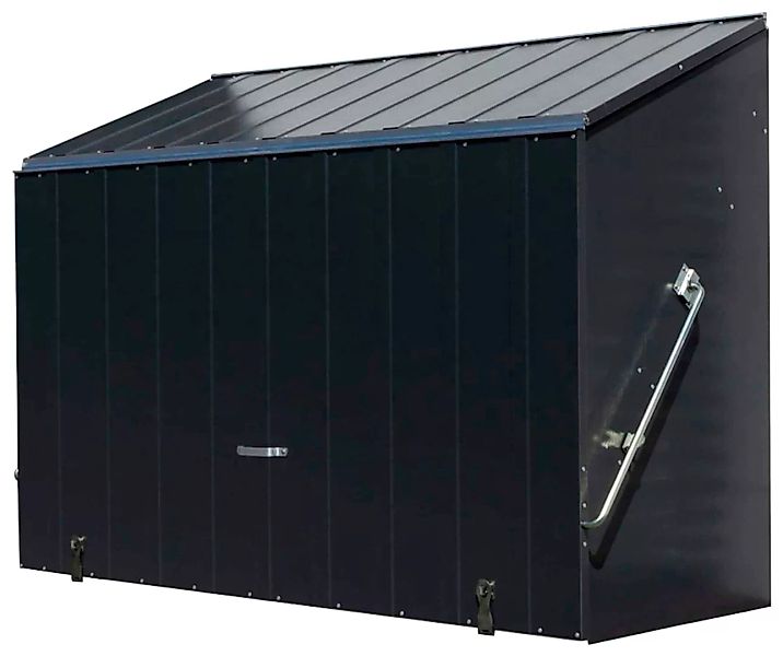Trimetals Mülltonnenbox "Sesame", Fahrradbox, BxTxH: 185x76x139 cm günstig online kaufen