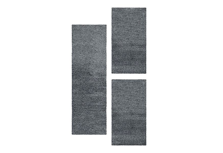 SIMPEX24 Hochflor-Bettumrandung Unicolor - Einfarbig, Höhe 50 mm, (Bett-Set günstig online kaufen