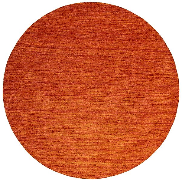 THEKO Wollteppich "Gabbeh Uni, Handgefertigt, Teppich, meliert, reine Wolle günstig online kaufen