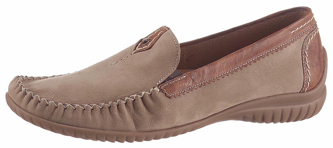 Gabor FLORENZ Mokassin, Slipper, Schlupfschuh, Bequmschuh günstig online kaufen