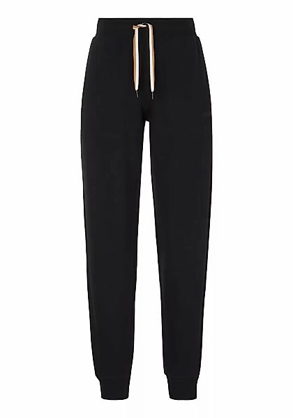 BOSS Relaxhose "CP Stripe Pants Cuff", mit kontrastfarbener Kordel günstig online kaufen