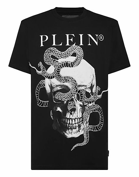 PHILIPP PLEIN T-Shirt "Snake Mit Schmucksteinen" günstig online kaufen