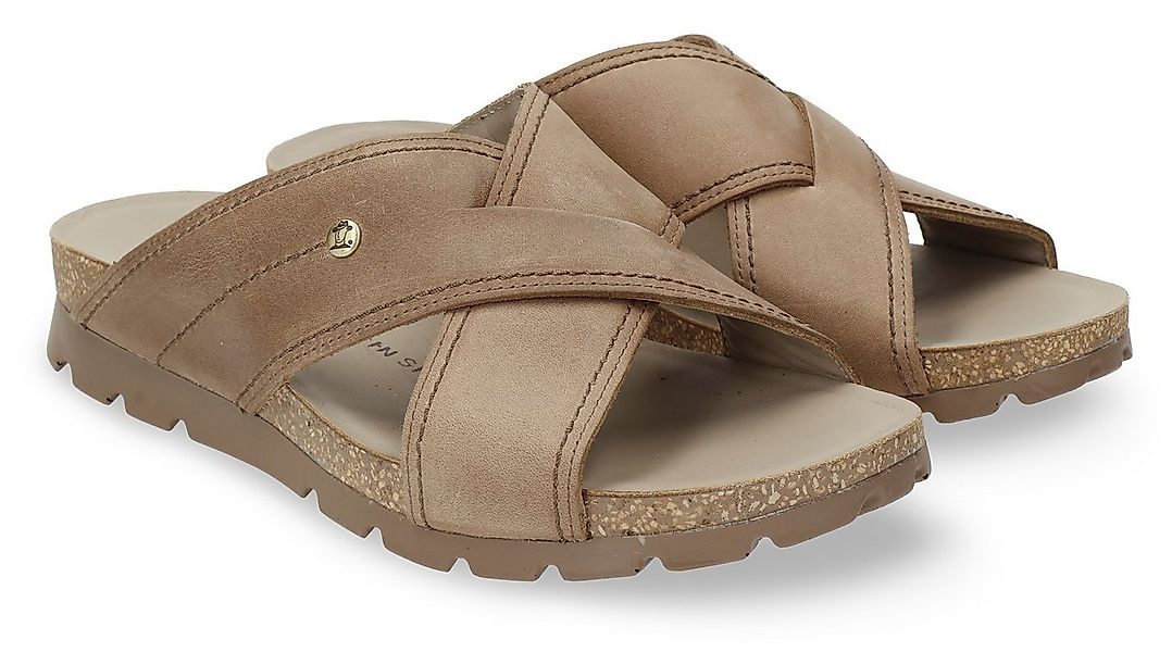 Panama Jack Salman Pantolette Sommerschuh, Hausschuh, Strandschuh mit Softf günstig online kaufen