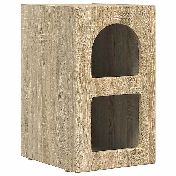 vidaXL Nachttisch Sonoma-Eiche 29,5 x 35 x 50 cm Holzwerkstoff 891228 günstig online kaufen