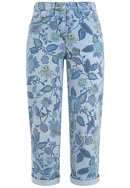 Recover Pants 5-Pocket-Jeans "ANTONIA", mit Blumendruck günstig online kaufen