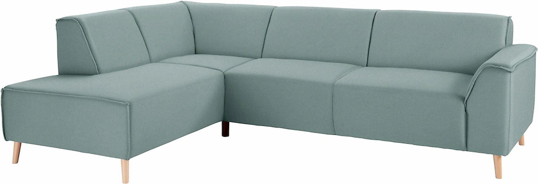 Home affaire Ecksofa "Janek Scandic Design, elegant und zeitlos, L-Form" mi günstig online kaufen