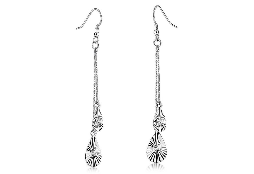 Materia Paar Ohrhänger Damen Tropen Anhänger lang 79mm SO-223, 925 Sterling günstig online kaufen