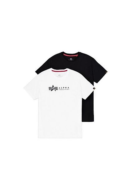 Alpha Industries T-Shirt Alpha Industries Men - T-Shirts Alpha Label T 2 Pa günstig online kaufen