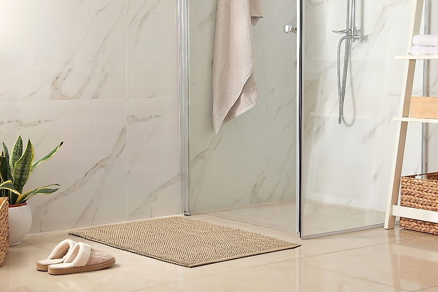 LUXOR living Badematte "Atlanta, 50x80 cm" Höhe 10 mm beidseitig nutzbar  f günstig online kaufen