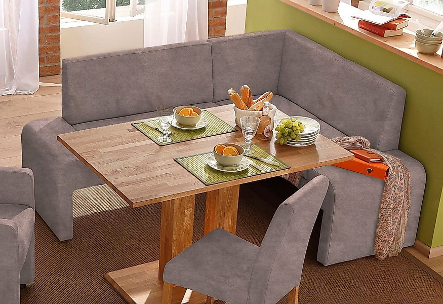 Home affaire Eckbank "Bologna" in 2 Größen (langer Schenkel 180 oder 200 cm günstig online kaufen