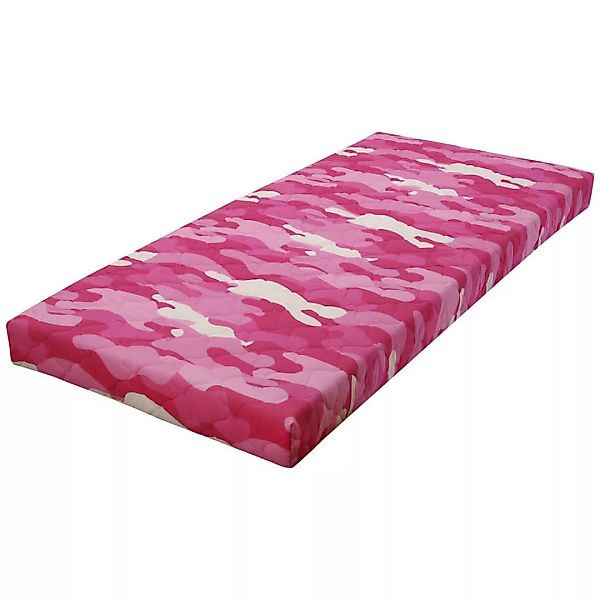 Bonellfederkernmatratze Military pink Liegefläche B/L: ca. 90x200 cm günstig online kaufen