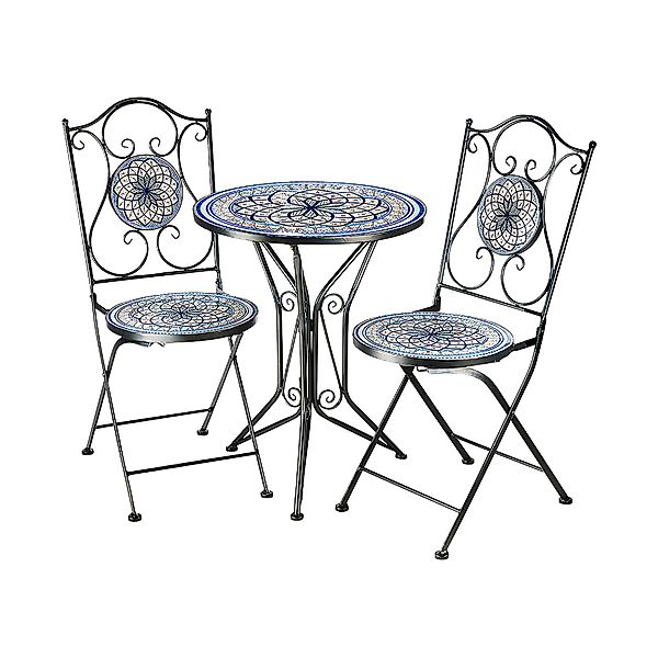 Kobolo Balkonset Sitzgruppe Gartenmöbel Tisch Stühle günstig online kaufen