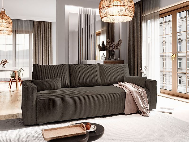 Masseno Sofa MENI mit Schlaffunktion, Schlafsofa, günstig online kaufen