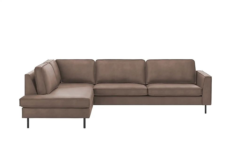SOHO Ecksofa aus recyceltem Leder Skaisa ¦ braun ¦ Maße (cm): B: 296 H: 85 günstig online kaufen