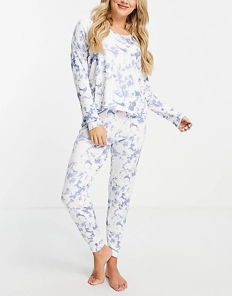 UGG – Birgit – Pyjama mit Whirlpool-Batikmuster-Mehrfarbig günstig online kaufen