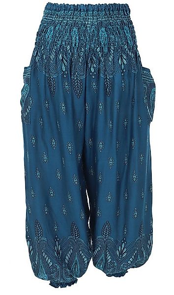 Guru-Shop Relaxhose Luftige XL Pluderhose für starke Frauen, plus.. Ethno S günstig online kaufen