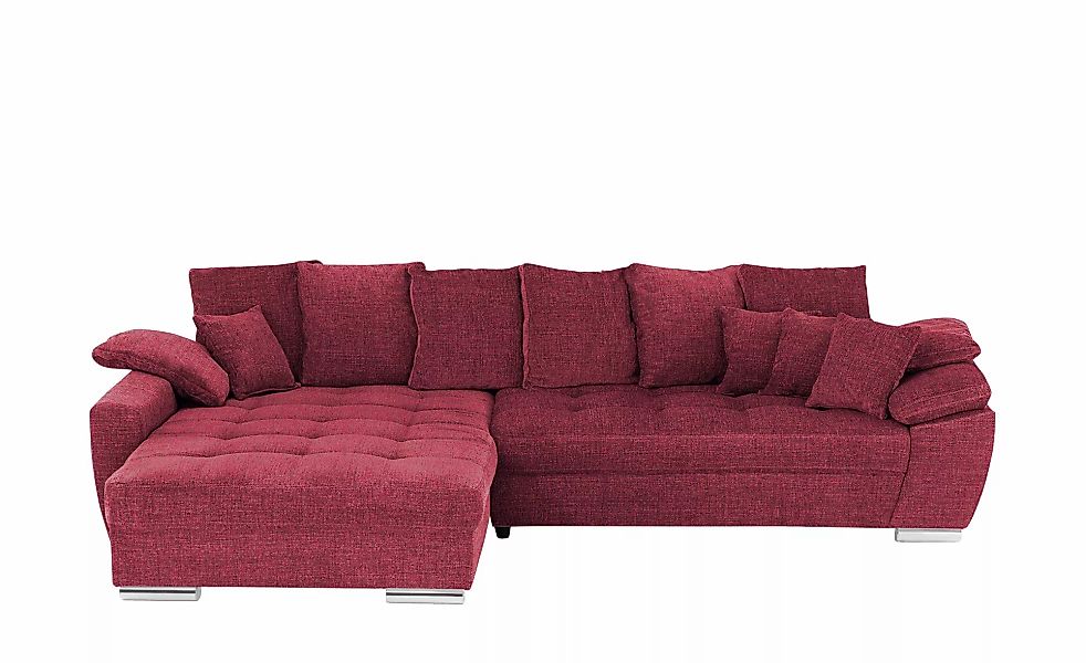 bobb Ecksofa  Farina ¦ rot ¦ Maße (cm): B: 323 H: 92 T: 222.0 Polstermöbel günstig online kaufen