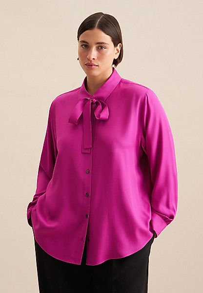 seidensticker Hemdbluse Schwarze Rose Langarm Kragen günstig online kaufen