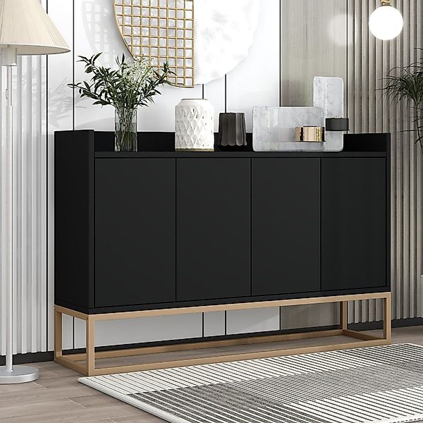 PXloue Sideboard kommode Highboard, mit 4 günstig online kaufen