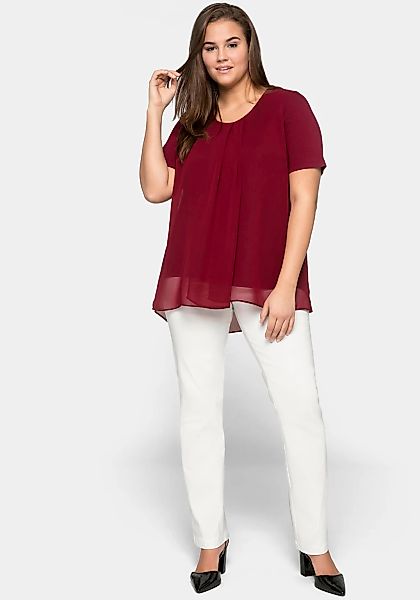Sheego Blusenshirt "Blusenshirt", (1 tlg.) günstig online kaufen