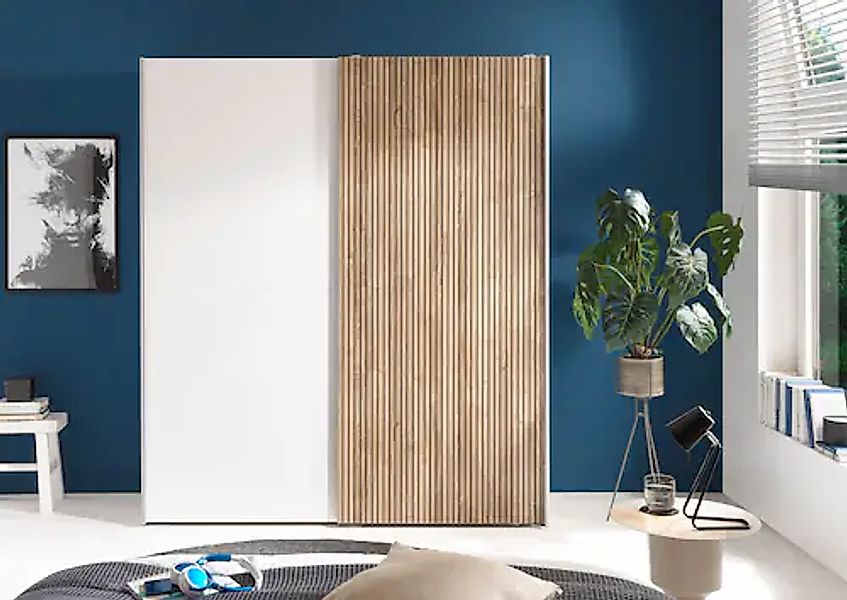 Schlafkontor Schwebetürenschrank "Berno Kleiderschrank mit Schiebetüren" Ri günstig online kaufen