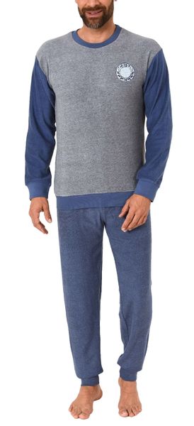 Normann Pyjama Herren Frottee Pyjama lang günstig online kaufen