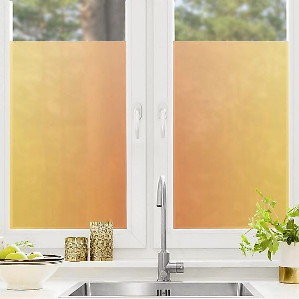 Fensterfolie Sonnen Farbverlauf günstig online kaufen