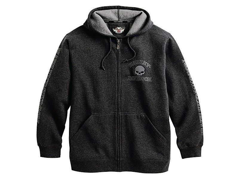 HARLEY-DAVIDSON Kapuzensweatjacke Herren Sweatshirtjacke Freizeit Männer Zi günstig online kaufen