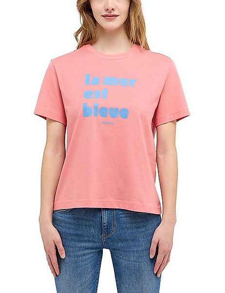 MUSTANG T-Shirt Style Alma mit Statement-Print günstig online kaufen