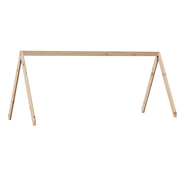 vidaXL Betthimmel Dach für Kinderbett 199x95,5x88 cm Massivholz Kiefer günstig online kaufen