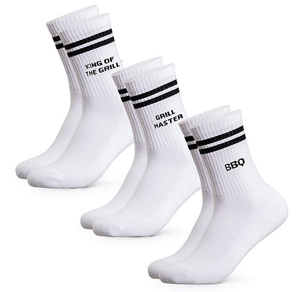 OCCULTO Tennissocken Herren Statement Tennis Socken 3er Pack (Modell: Willi günstig online kaufen
