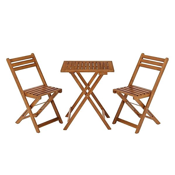 Juskys Balkonset Bala, (3-tlg), Sitzgruppe aus günstig online kaufen
