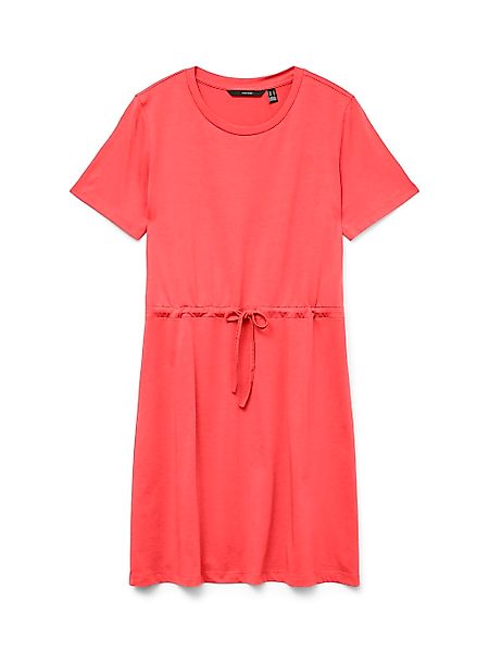 Vero Moda Shirtkleid "VMLUNA SS SHORT STRING DRESS JRS NOOS", Sommerkleid günstig online kaufen