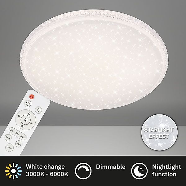 Briloner Leuchten LED Deckenleuchte 3386-016, Dimmfunktion, günstig online kaufen